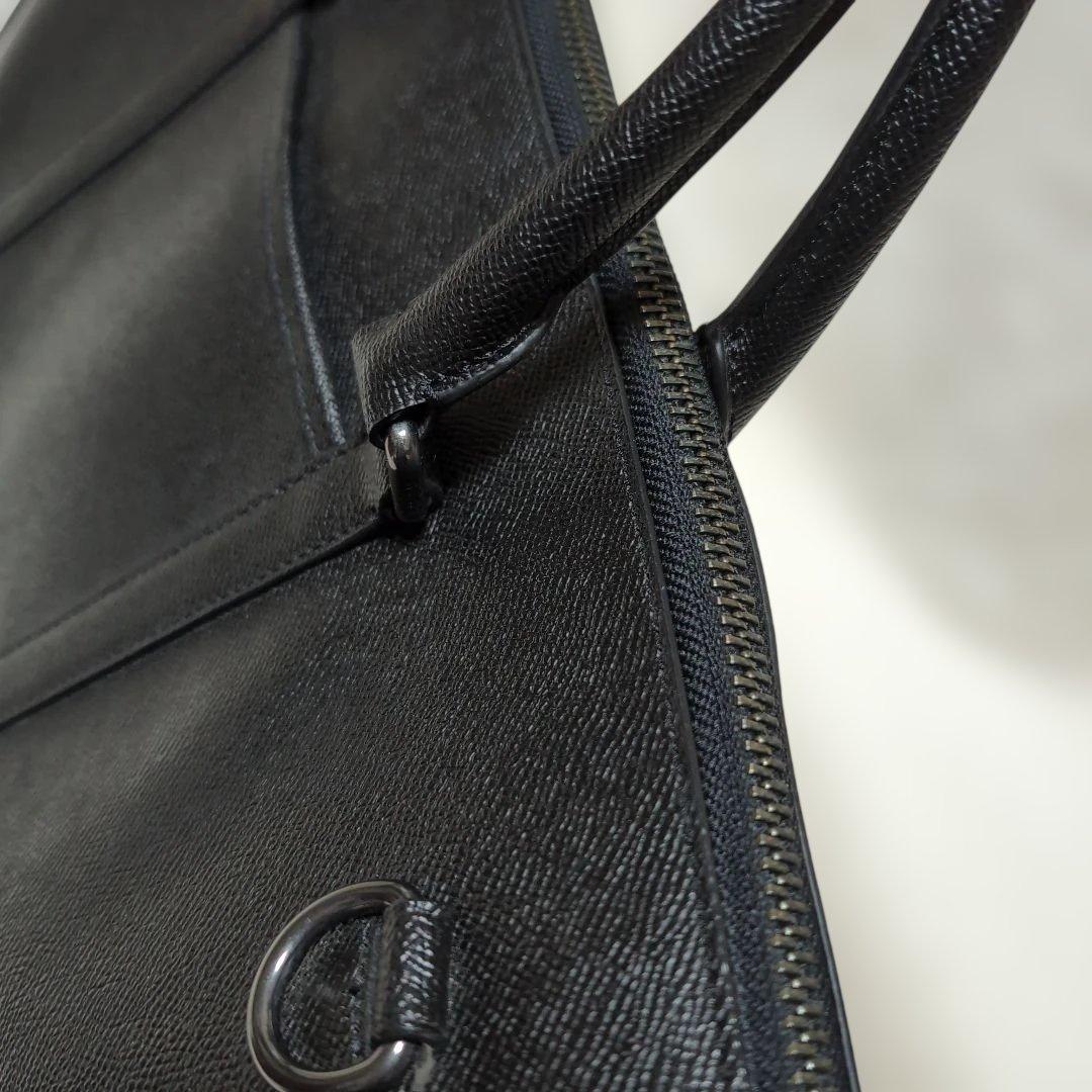 ✧訳あり【コーチ】ビジネスバッグ　ブリーフケース黒