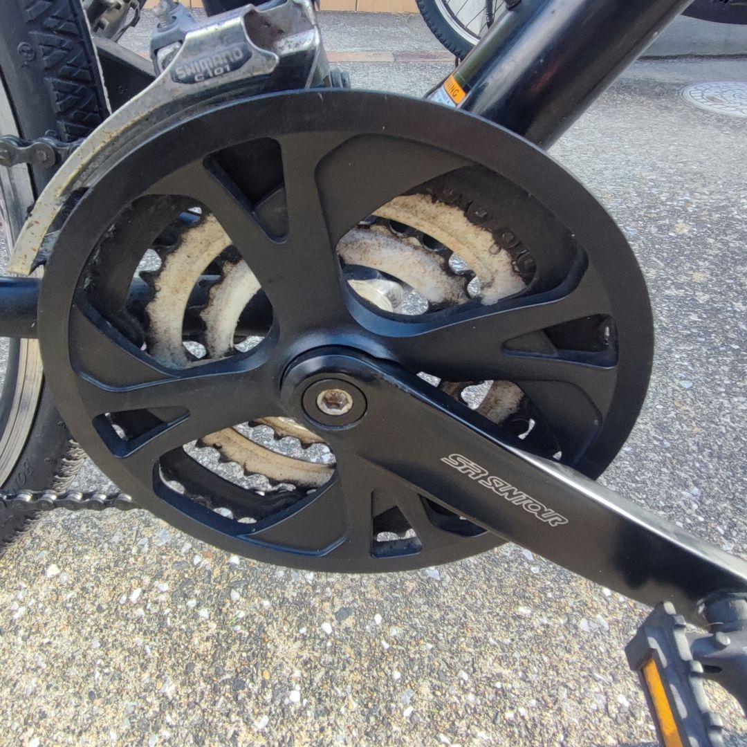 福岡発 TREK 7100 フロントサス シートポストサス 700×35C