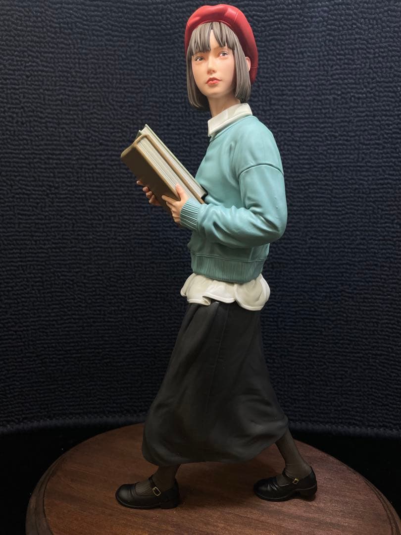 1/6 オリジナルガレージキット 本を運ぶ女性 完成品