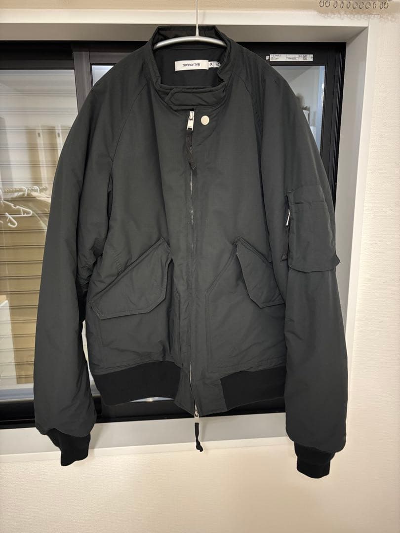 nonnative ノンネイティブ　ポリスマンパフブルゾン nonnative - ノンネイティブ / TROOPER PUFF BLOUSON NYLON TWILL WITH