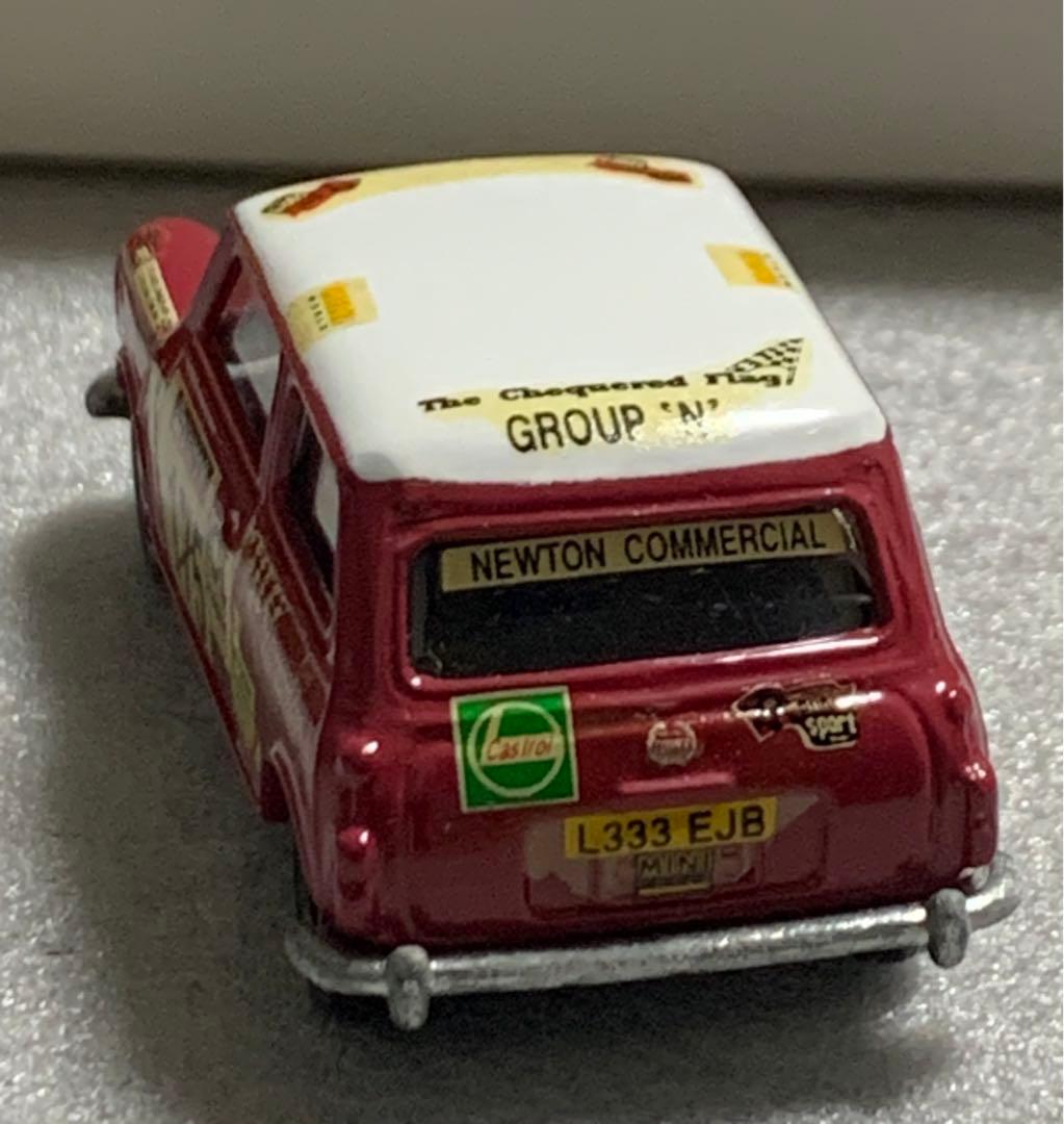 トミカ ミニクーパー トラフィック モンテカルロラリーカー ゼッケン175番 朱