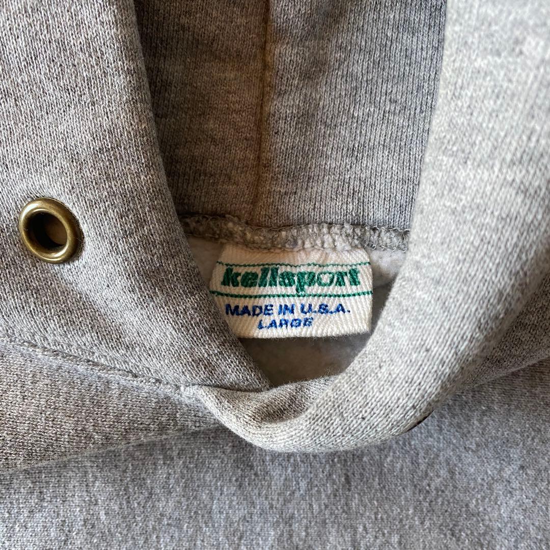 美品❗️90's Kellsport 2トーン リバースウィーブパーカー