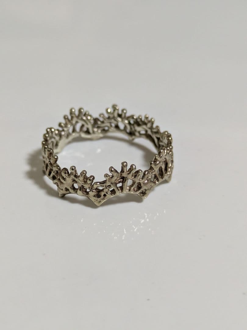 KAORU アトリエカオル クラウンリング K10 グリーンゴールド レース