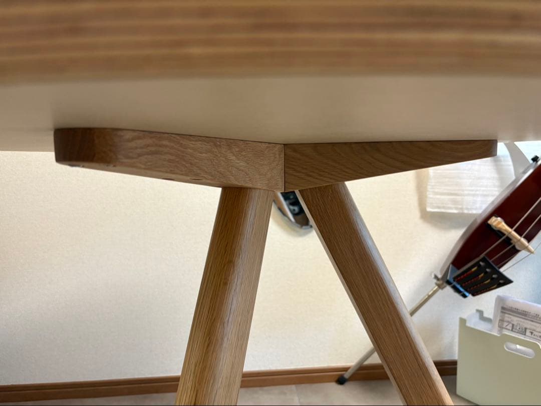 【お値下げ中】HAY ラウンドテーブル グレー 90 / 組み立て不要