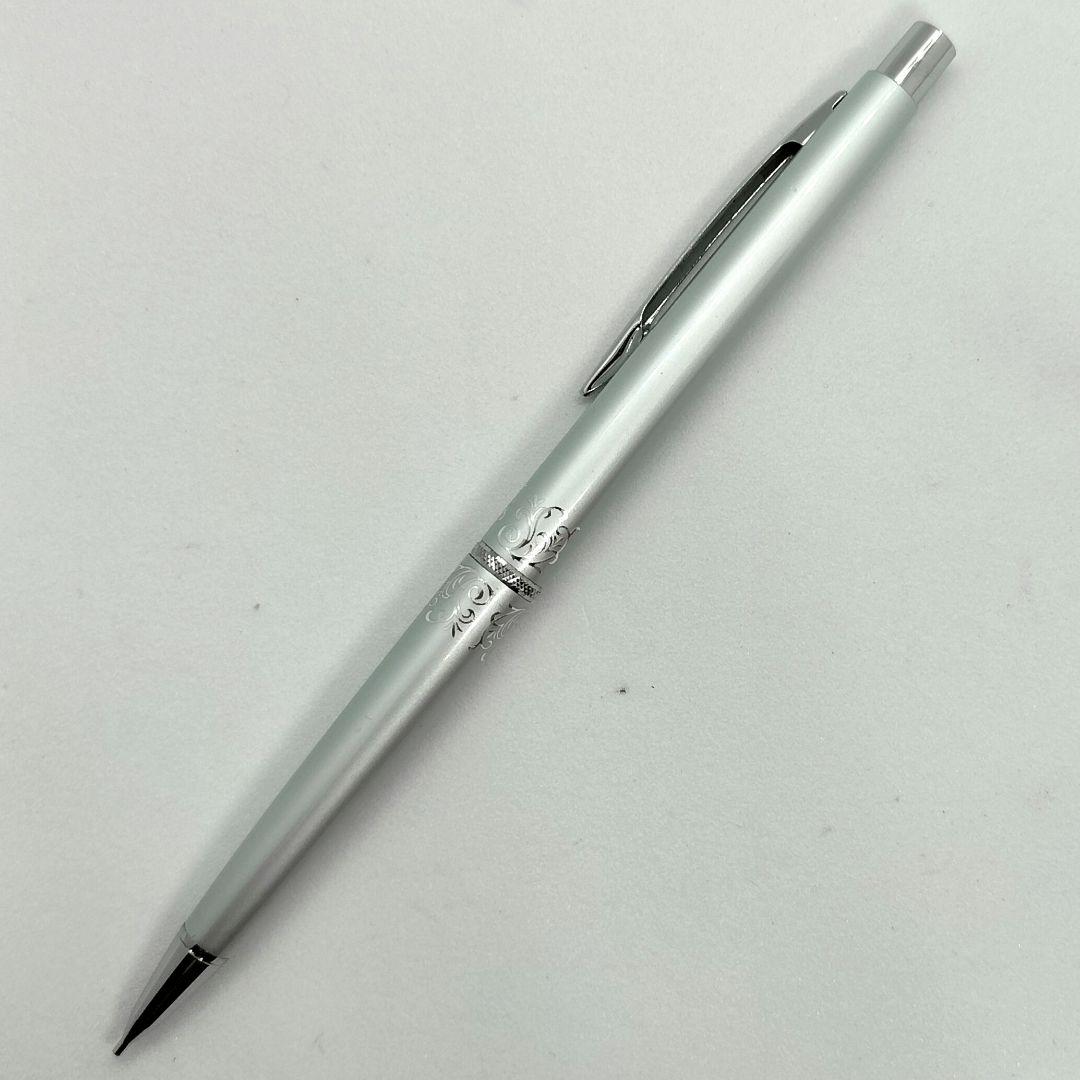 PILOT パイロット シャープペンシル シルバー 唐草模様 廃番 廃盤 レア