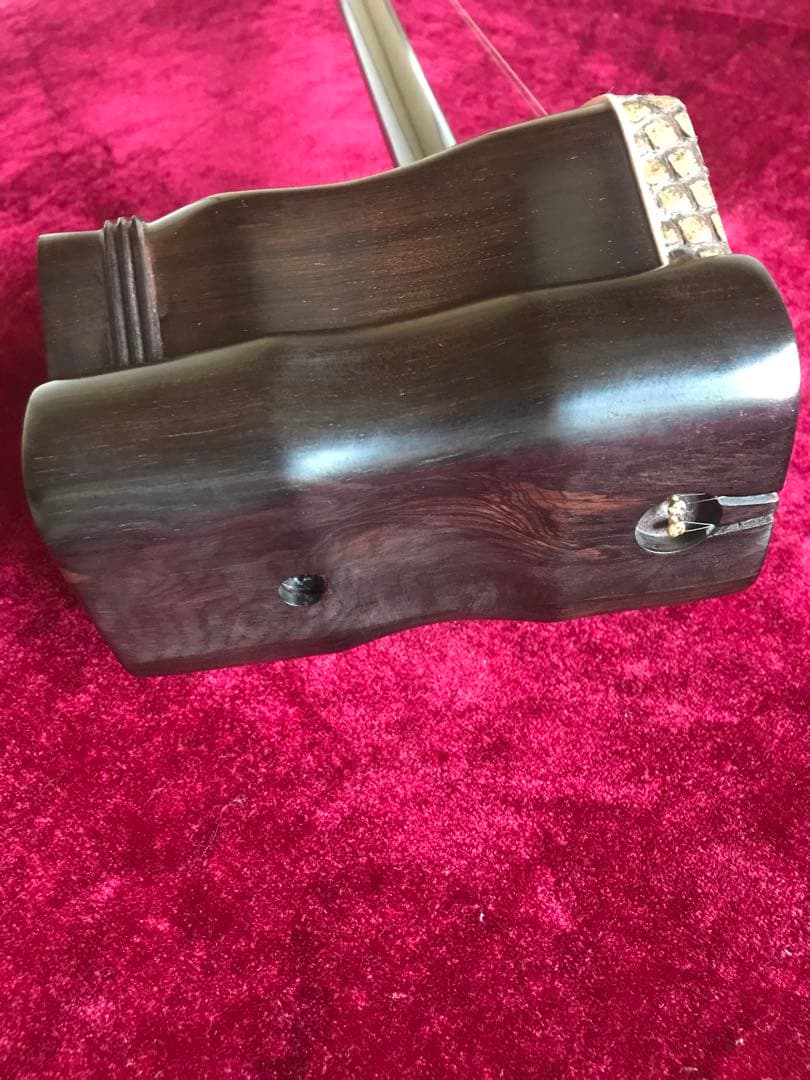 格安二胡★上級黒檀★古月琴坊・黄建洪製作★十年保証★必需品揃い★100％評価