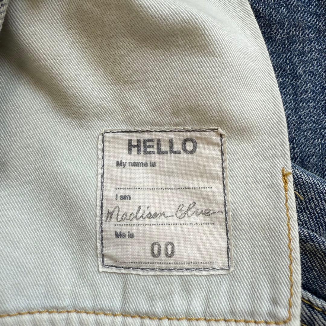 美品　マディソンブルー　SAROUEL PT DENIM デニム　00