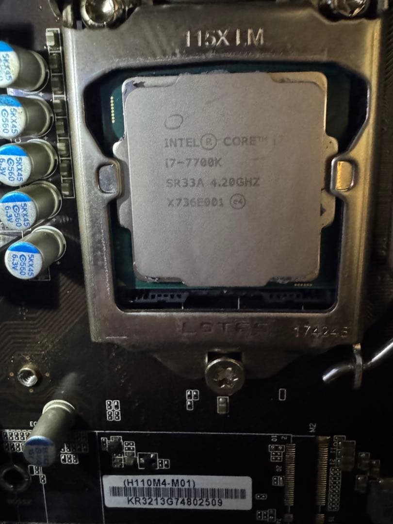 ジャンクpc corei7-7700k - メルカリ