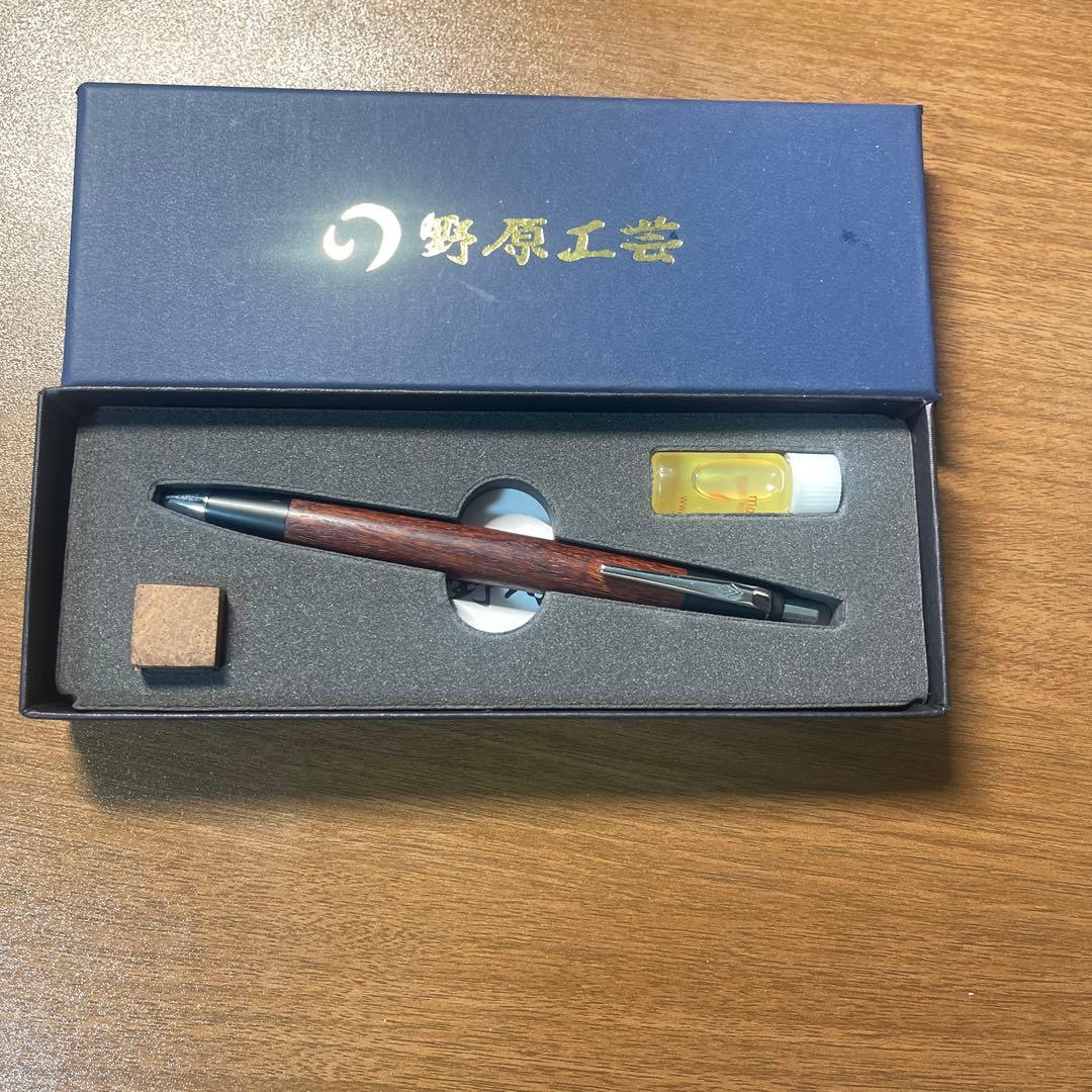 野原工芸 シャープペンシル　花梨