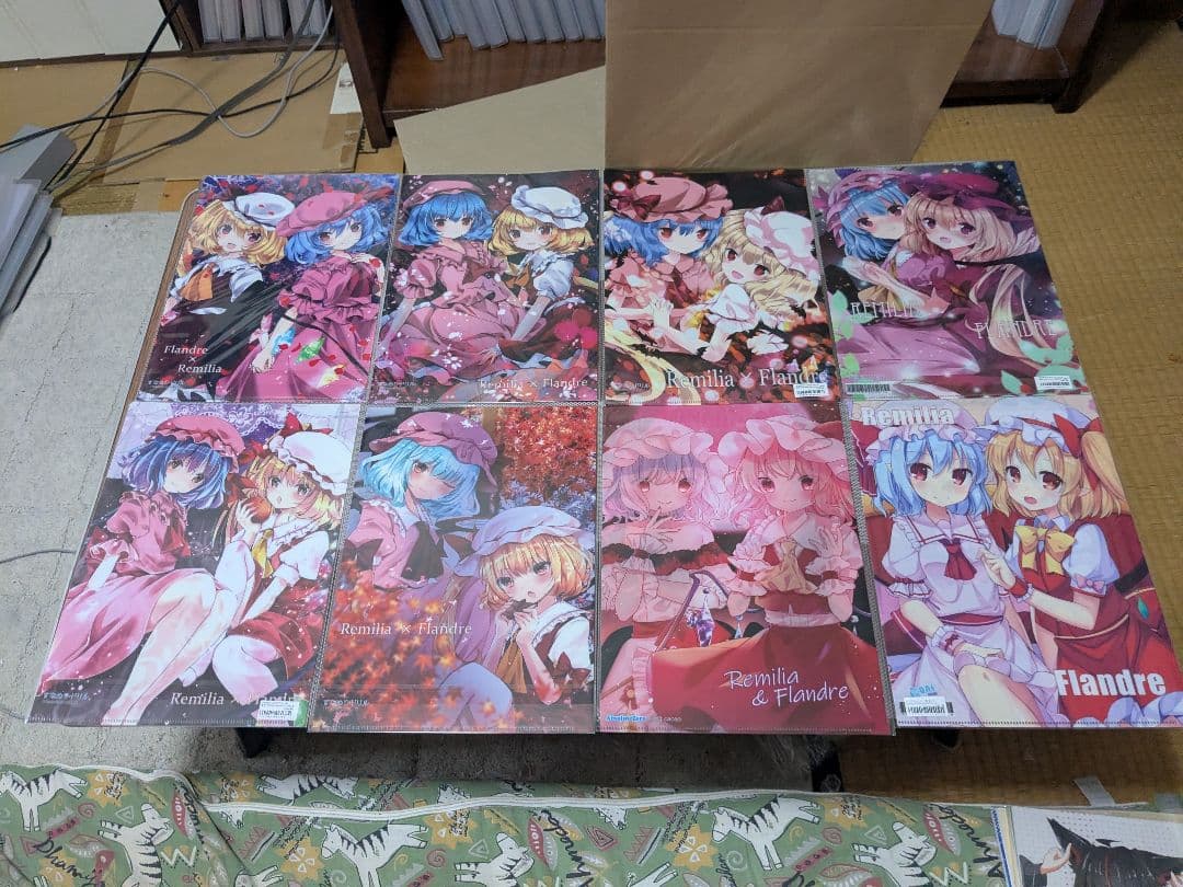 東方project レミフラ クリアファイル 14枚セット