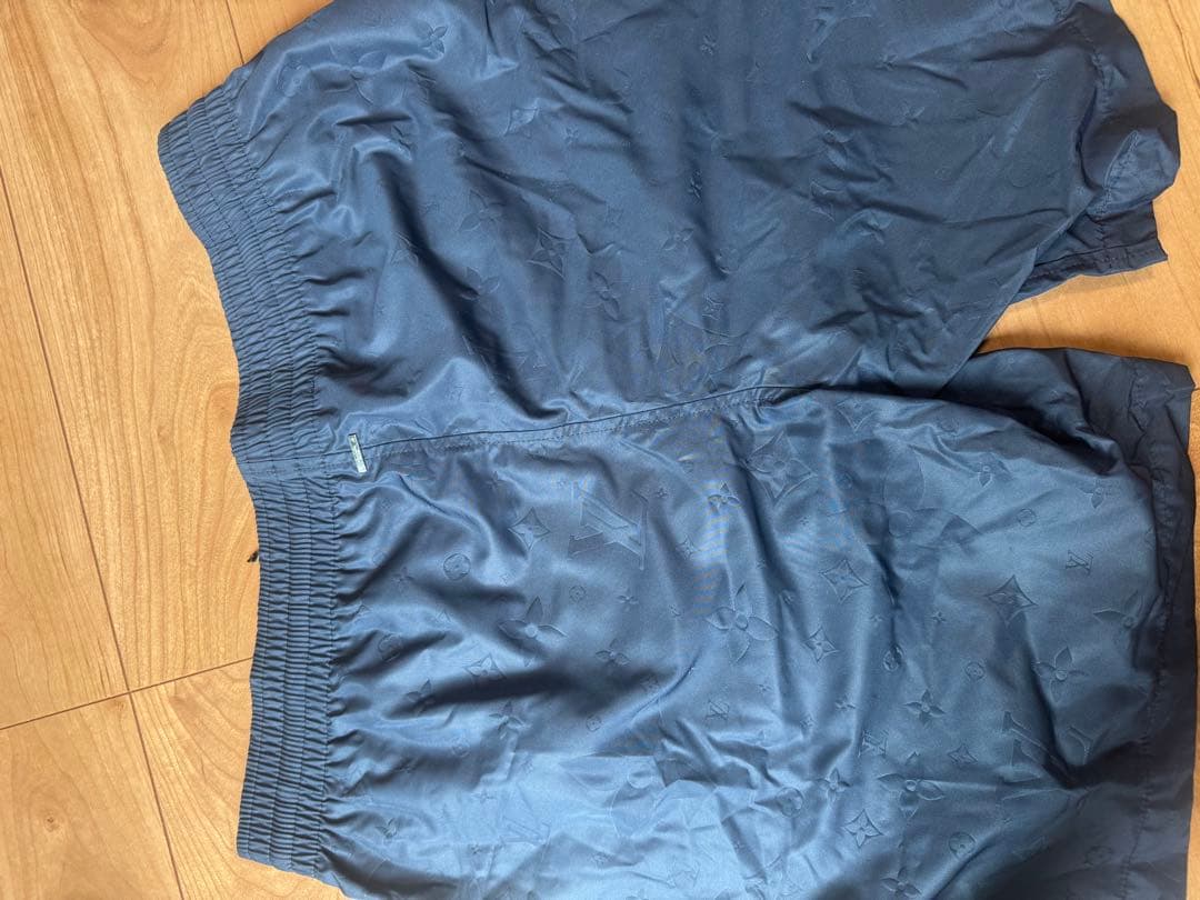 ルイヴィトン LOUIS VUITTON 水着 Mサイズ 青 夏のレジャーには欠かせない