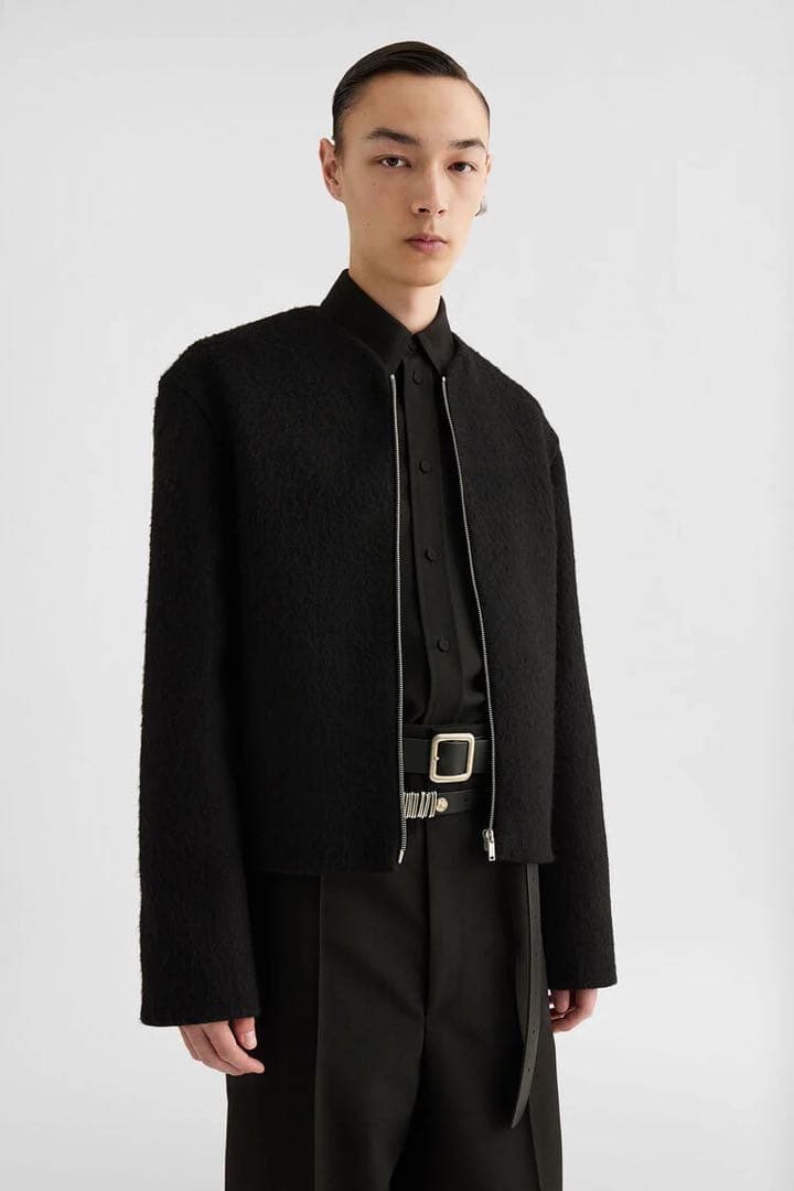 JIL SANDER 25AW ウールモヘア カーディガン ジャケット - メルカリ