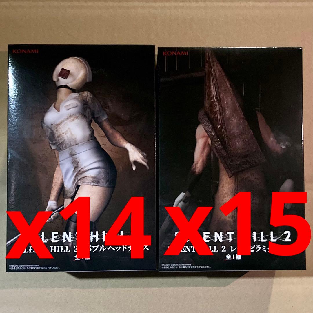 サイレントヒル2 レッドピラミッドシング バブルヘッドナース フィギュア　29箱 サイレントヒル2』より、「レッドピラミッドシング」と「バブルヘッド