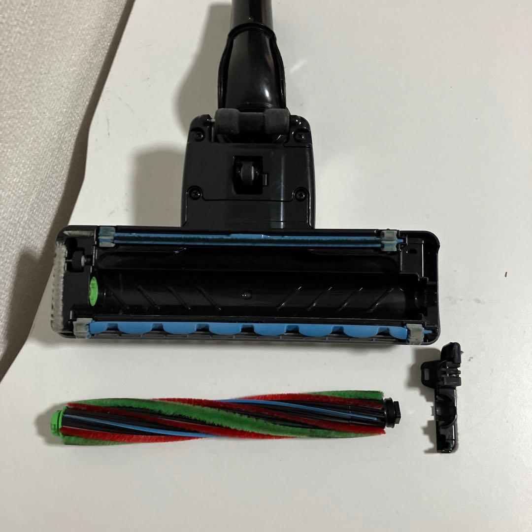 日立 紙パック式掃除機 D-AP51 ヘッド 動作保証品 回転ブラシ ピンク 赤