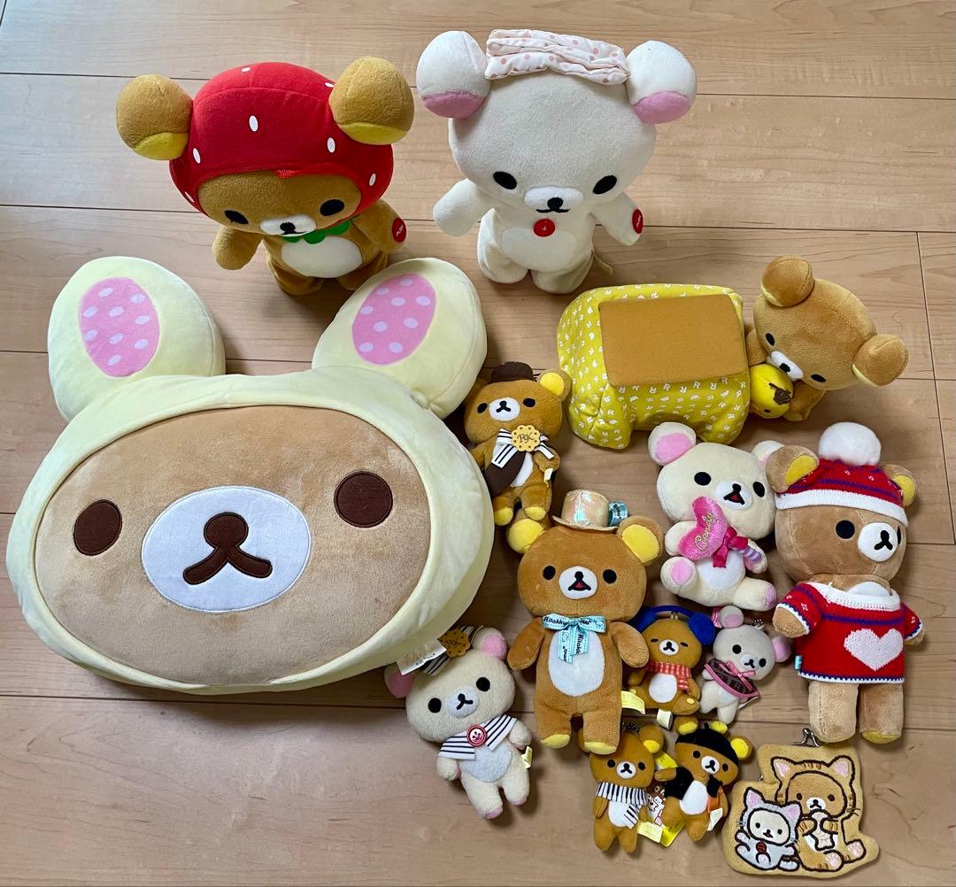 サンエックス リラックマ ぬいぐるみ 、グッズ のまとめ売り 平成