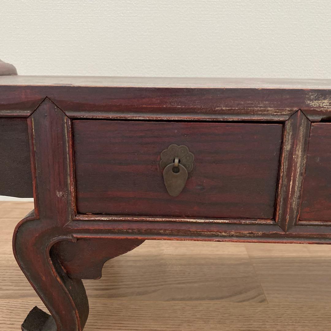 李朝家具 韓国アンティーク家具 机 書案 経床