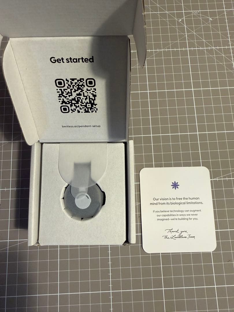 【新品】Limitless AI pendant ペンダント