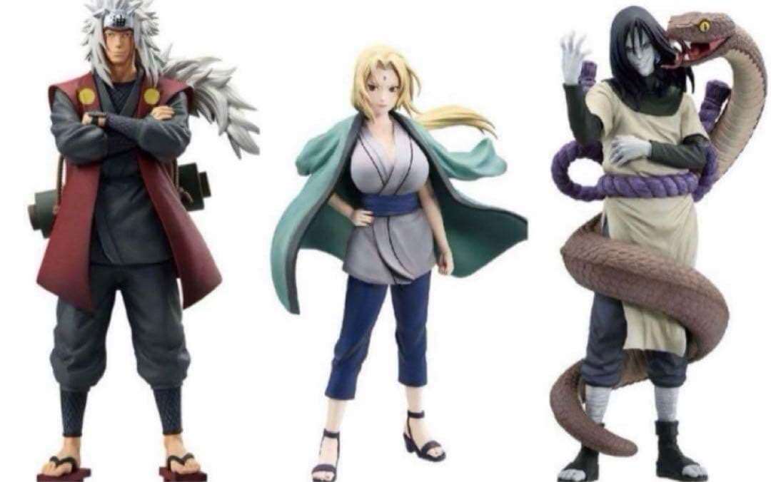 一番くじNARUTO伝説の三忍A賞B賞C賞セット