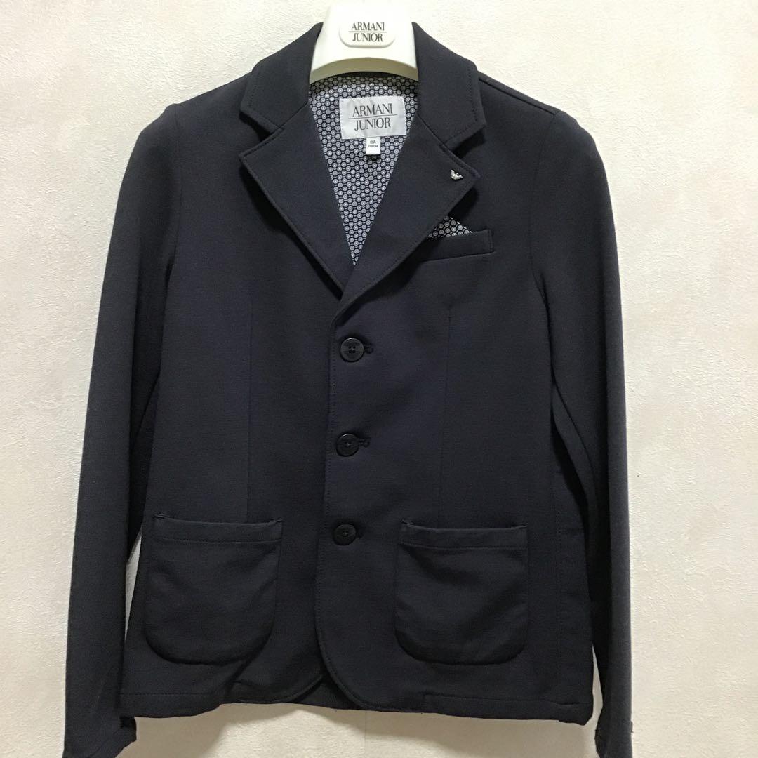 sale】アルマーニジュニア コート ネイビー 10A (140相当)
