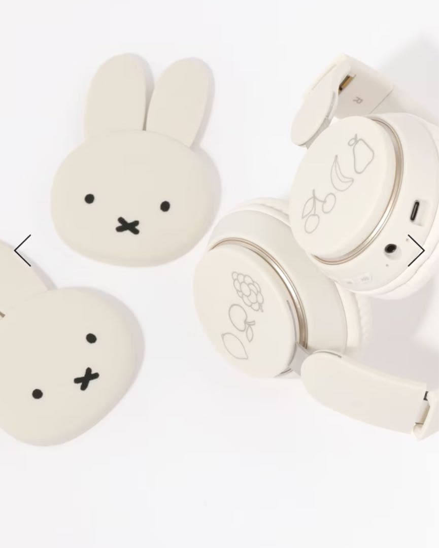 ミッフィー ワイヤレスヘッドホン スタディオクリップ 70周年ディック