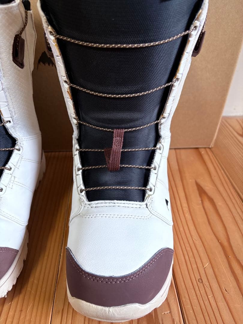 田*中様 BURTON MOTO スノーボードブーツ ホワイト/ブラウン