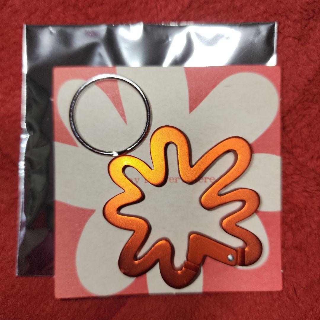 藤井風 花カラビナ レッド