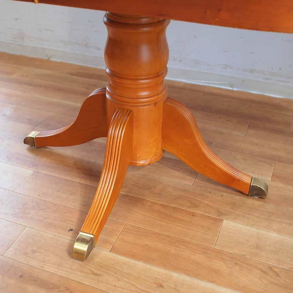 イタリアンクラシック 象嵌細工 ダイニングテーブル 楕円 クラシカル