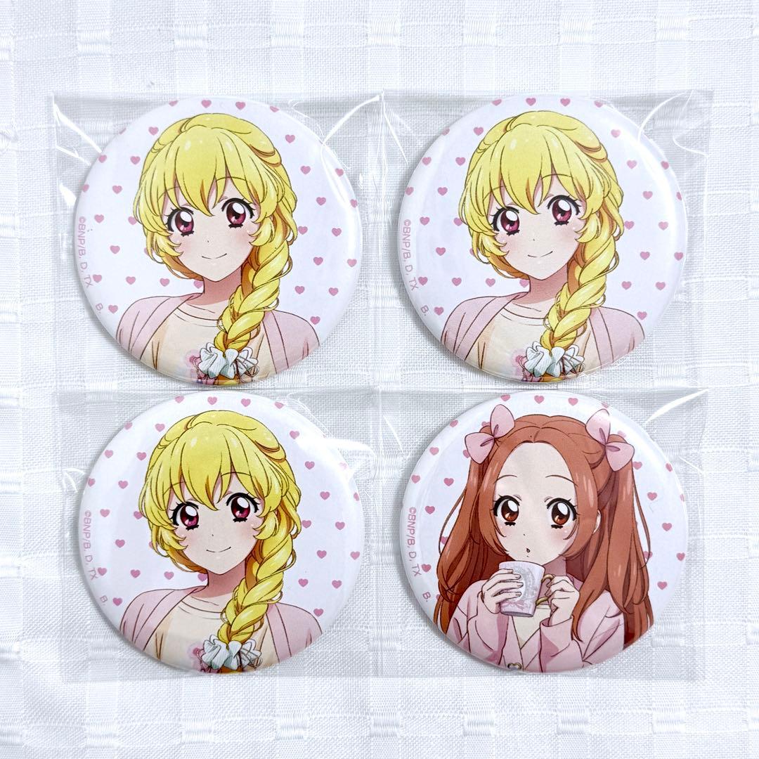 アイカツ マルイ エンジェリーシュガー 缶バッジ 星宮いちご 音城