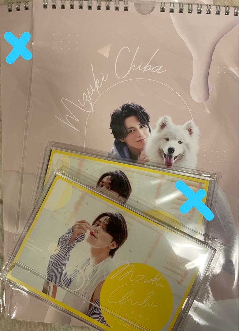 千葉瑞己 千葉瑞己 2023カレンダーイベント ステッカー 缶バッジ