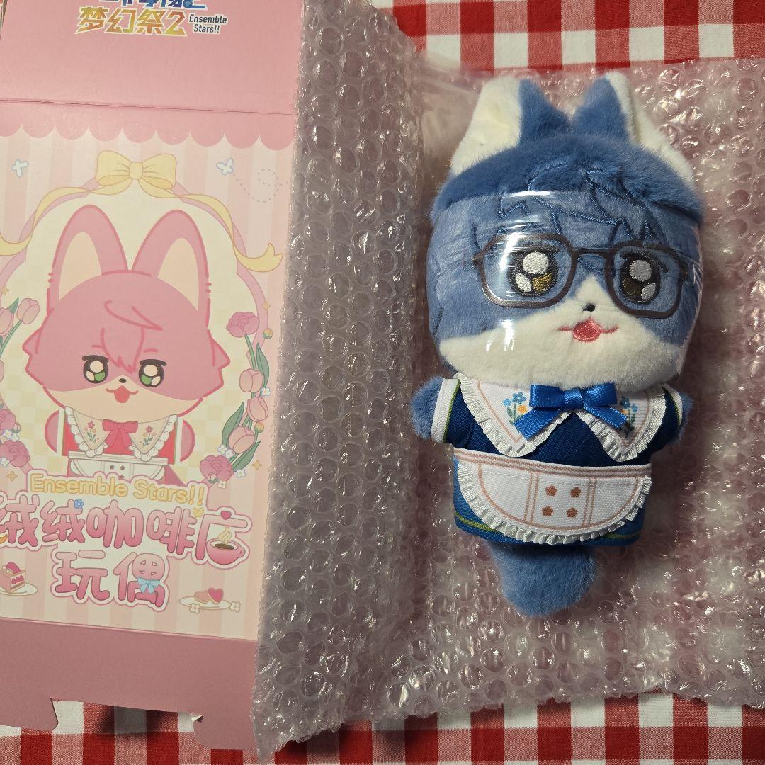 あんスタ 絨絨カフェ 青葉つむぎ ぬいぐるみ 中国 正規品 箱は畳んで