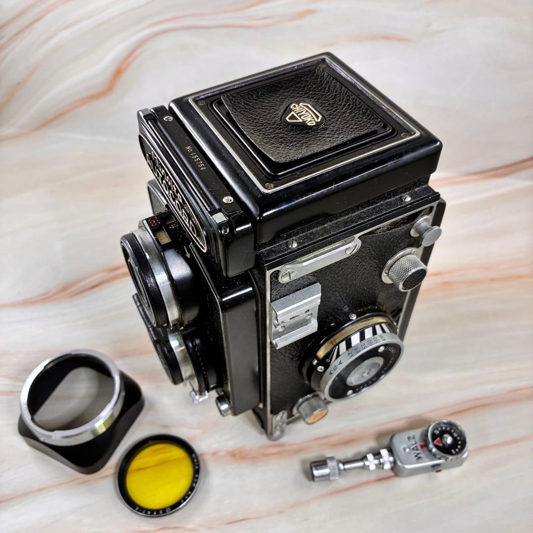 ミノルタ オートコード 二眼レフカメラ レンズキャップ ジャンク