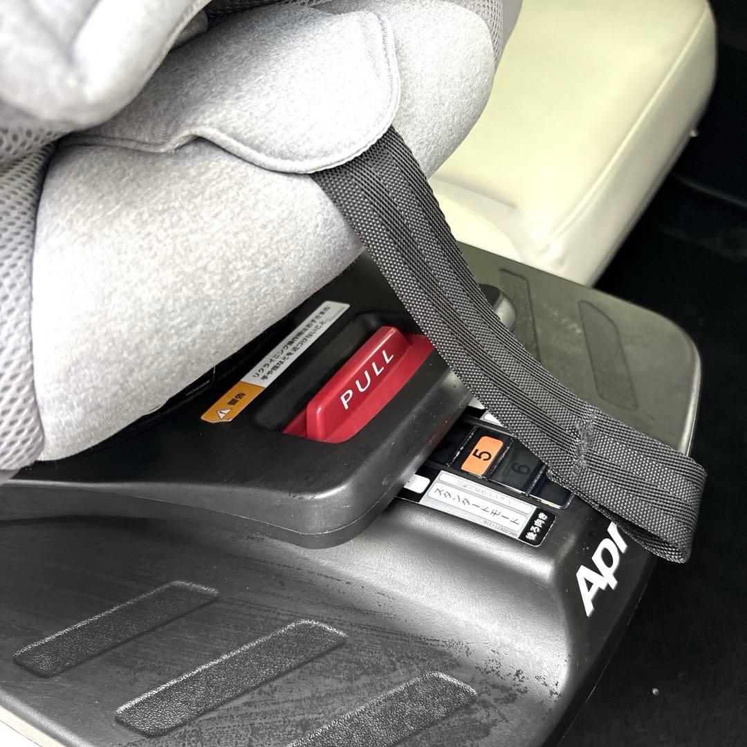 美品　Aprica クルリラAD チャイルドシート 新生児　ISOFIX対応