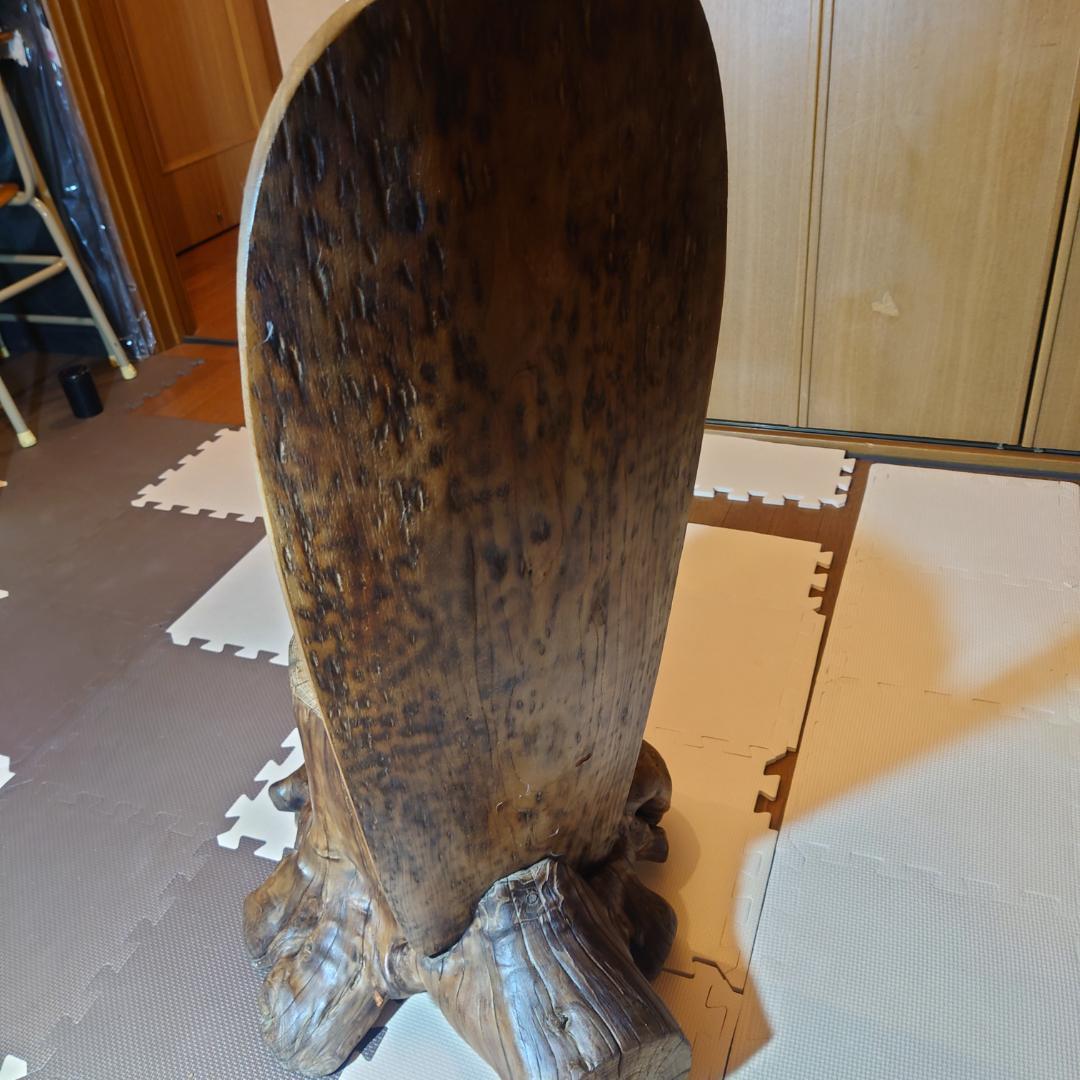 切り株・根っ子 切り出しスツール 椅子 昭和初期〜中期 天然木