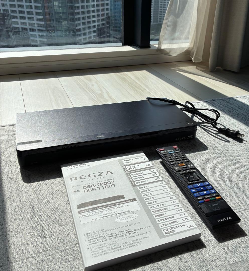 値下げ！東芝ブルーレイディスクレーコーダー REGZA DBR-T1007