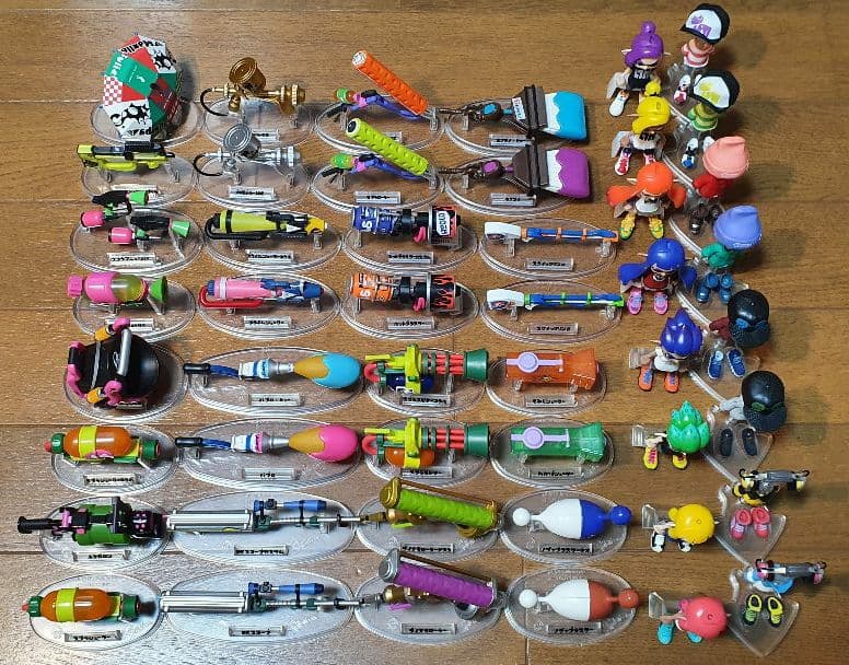 スプラトゥーン ブキコレクション きせかえギアコレクション まとめ