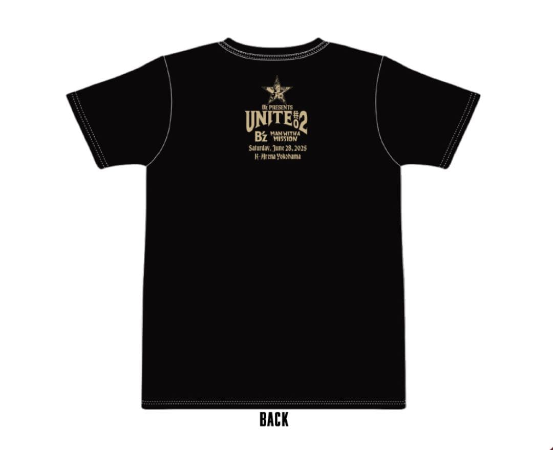 2XLサイズ B'z UNITE #02 コラボTシャツ マンウィズ 28日