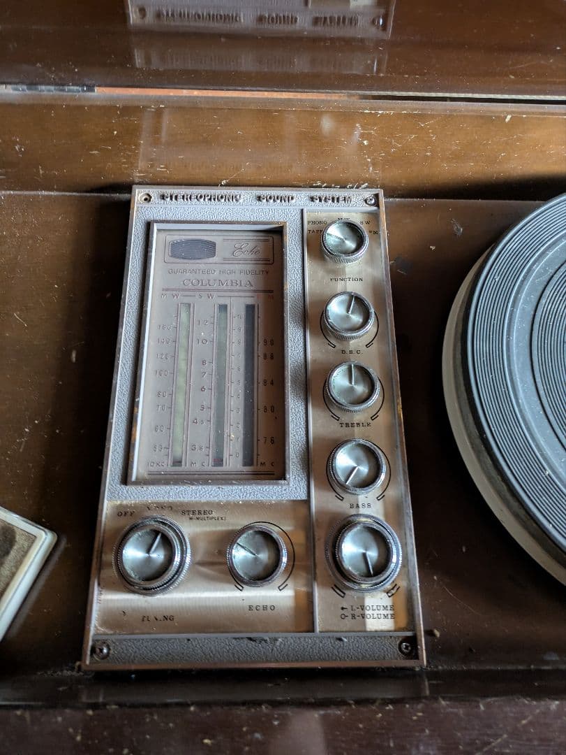 最終値下げコロムビア真空管ステレオ SSA-563 1960年代 レトロ