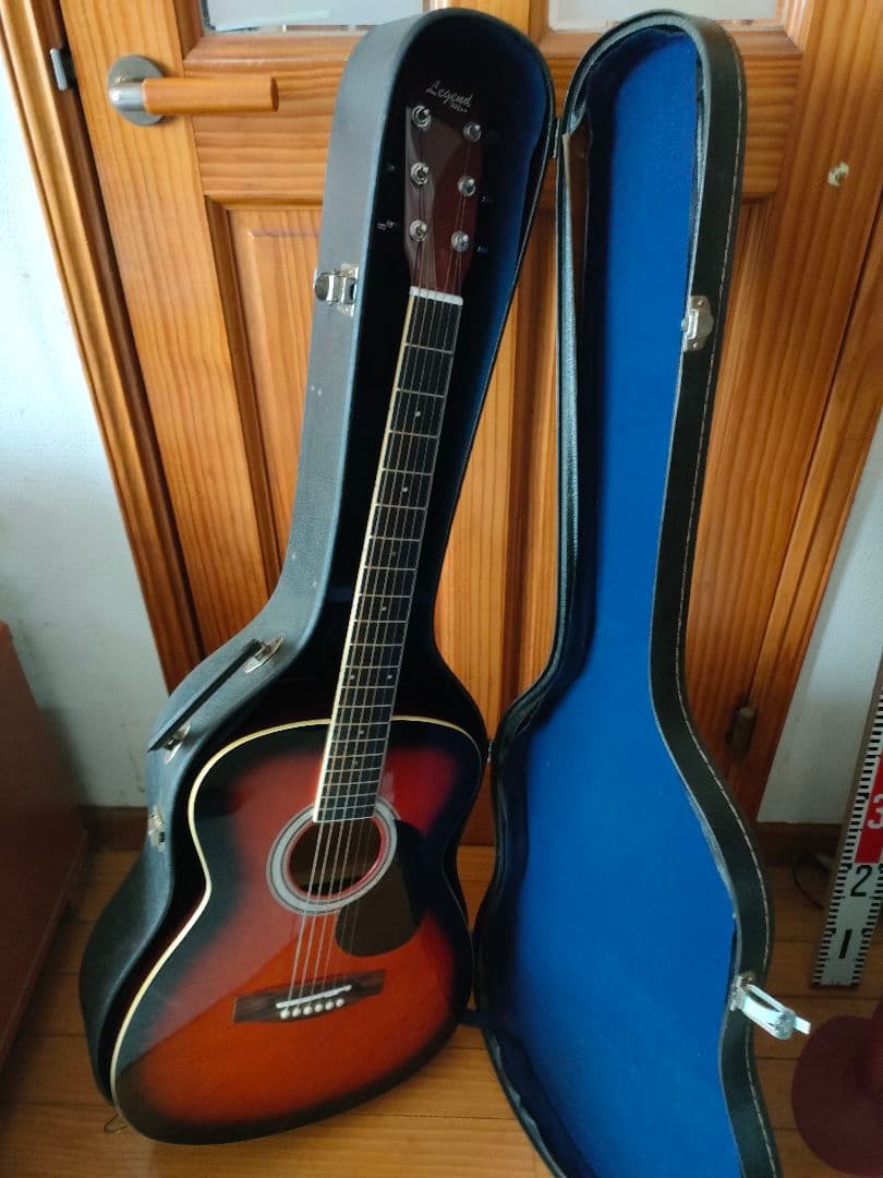 Legend アコースティックギター サンバースト（発送用ハードケース付）