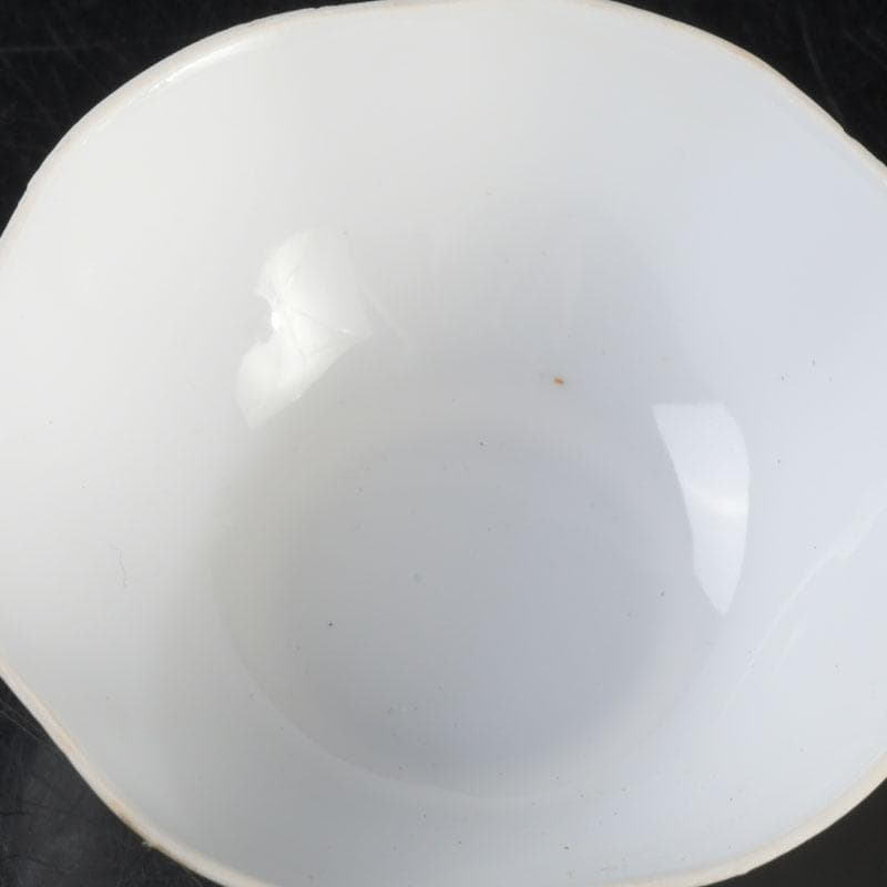 中国 徳化窯白磁 煎茶碗 一對 V 9277E 美術品・アンティーク・コレクション