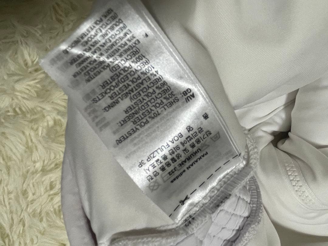 あお様アディダス スリーストライプス ボアフリースセットアップ　ゴルフ