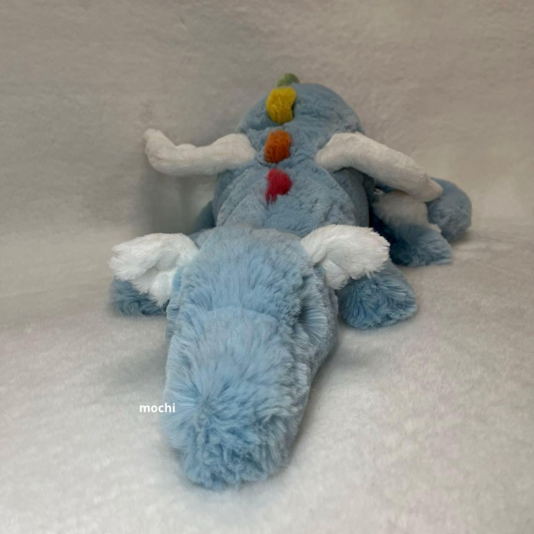  Sky Dragon ドラゴン 水色 ぬいぐるみ