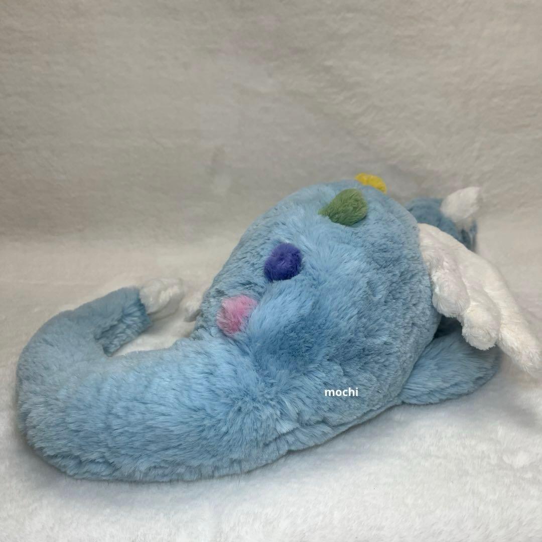  Sky Dragon ドラゴン 水色 ぬいぐるみ