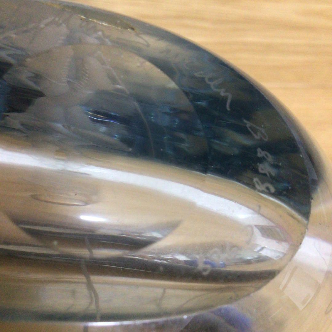 スエーデン 作家物 ガラス製 スケーター 少女