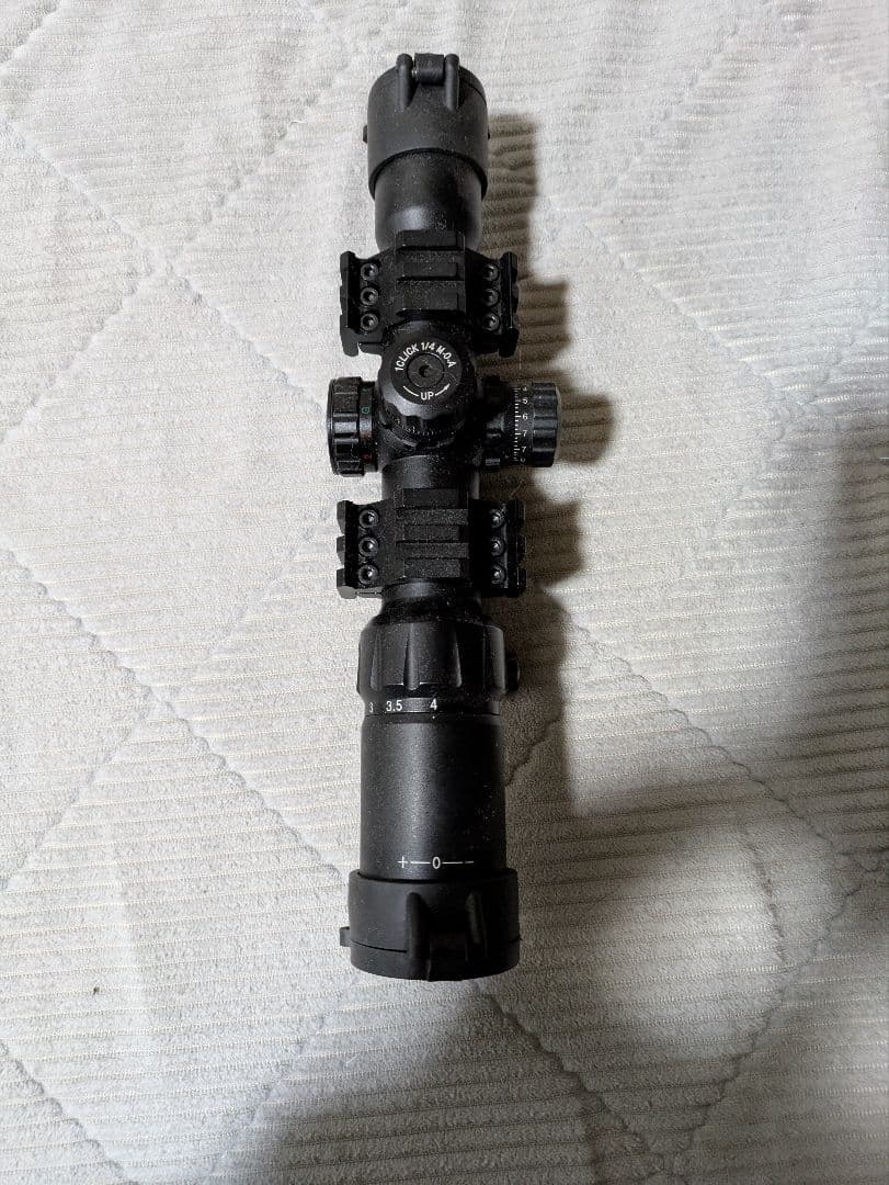 ブラック 光学サイトスコープ 調整可能