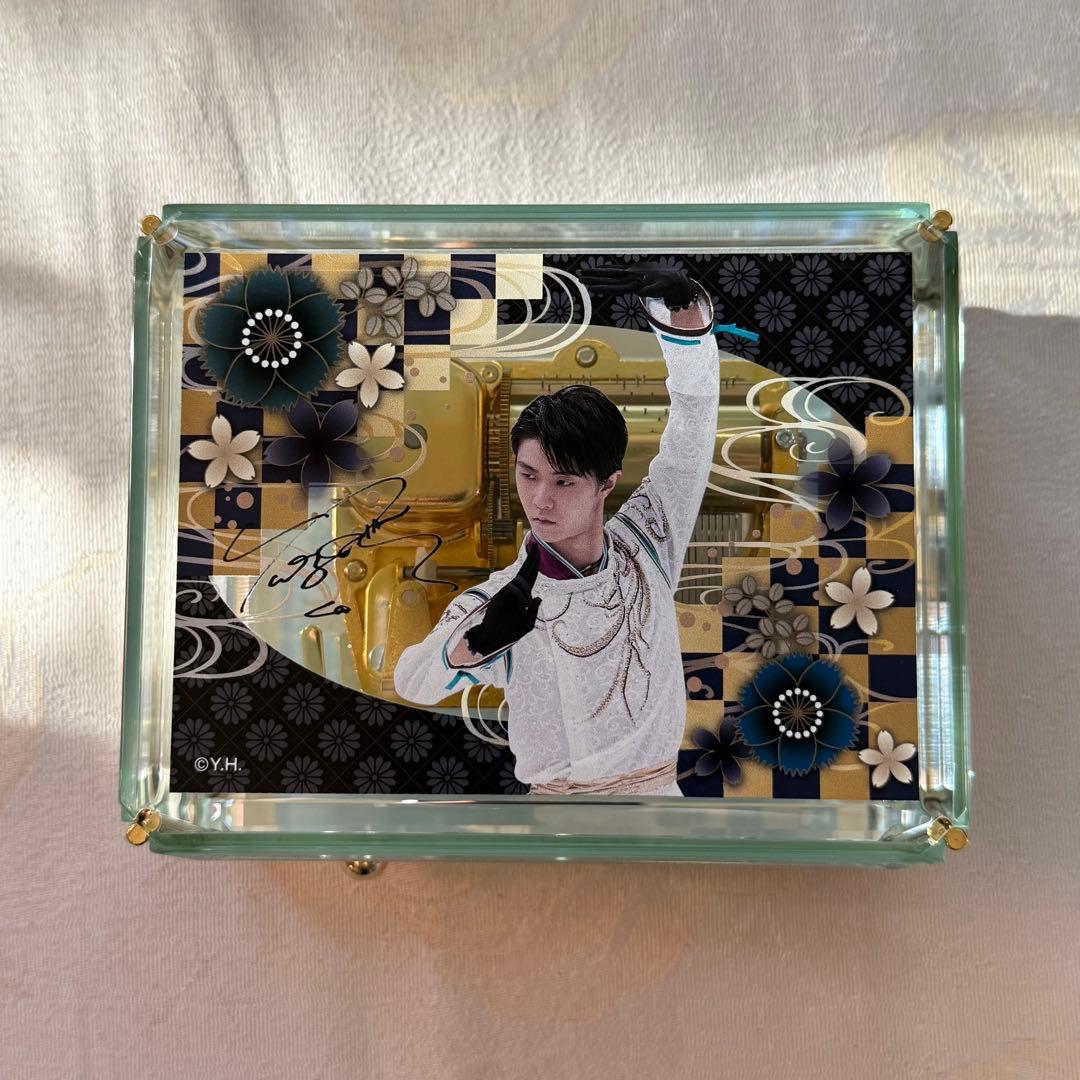 羽生結弦 クリスタル オルゴール SEIMEI 完売品