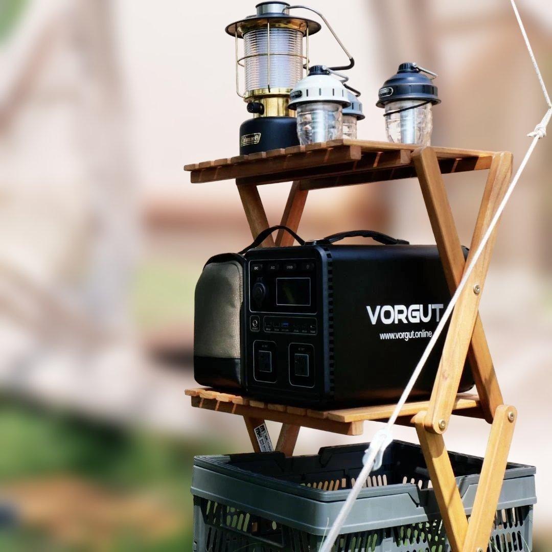 ポータブル電源 充電式 移動バッテリー 黒/オレンジ p10 新品 - メルカリ