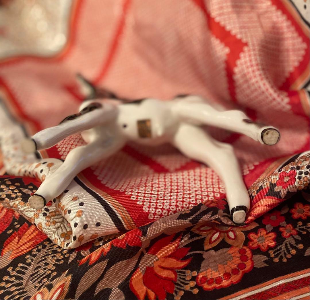 USSR 子牛 フィギュリン フィギュア 希少 旧ソ連 /検 ロモノーソフ