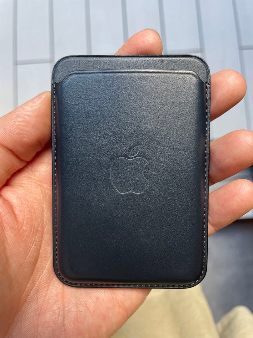 Apple iPhone レザーウォレット ミッドナイト MagSafe対応 - メルカリ