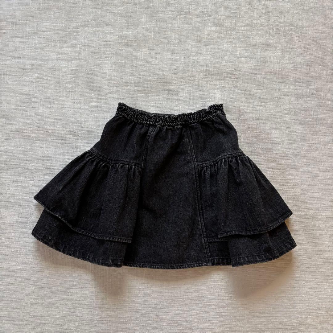 スカート Soor Ploom Molly Skirt in Black Denim