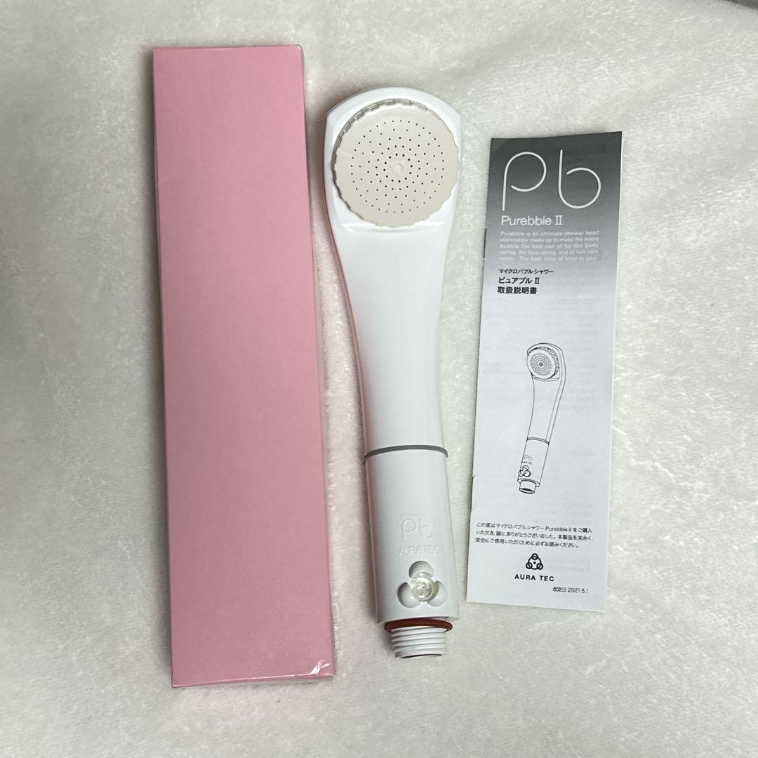 ☆ ピュアブルII シャワーヘッド マイクロナノバブル ファインバブル 615Q84BRI6L._AC_UF350,